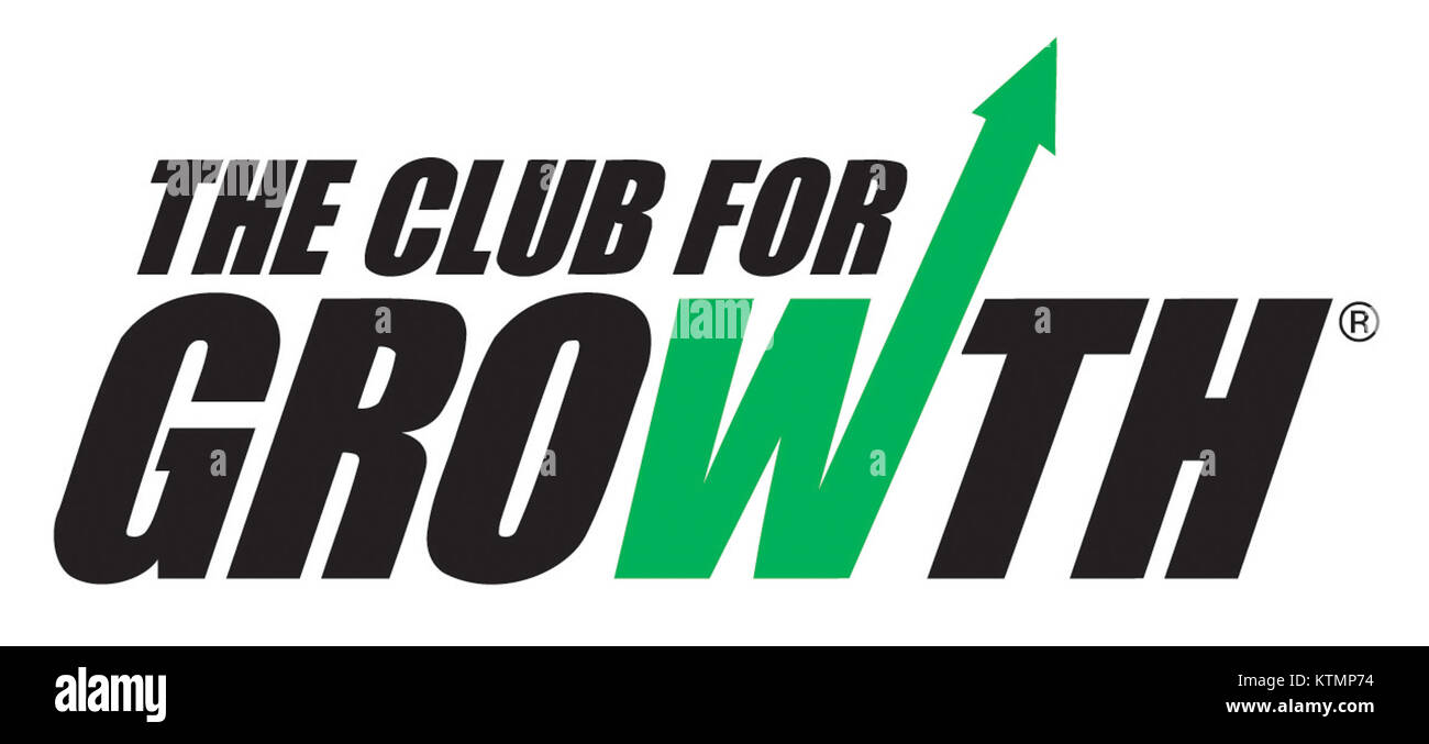 Club for Growth est une organisation politique américaine conservatrice qui plaide pour une responsabilité gouvernementale et budgétaire limitée. Il se concentre sur les politiques économiques et l'activisme politique. Banque D'Images