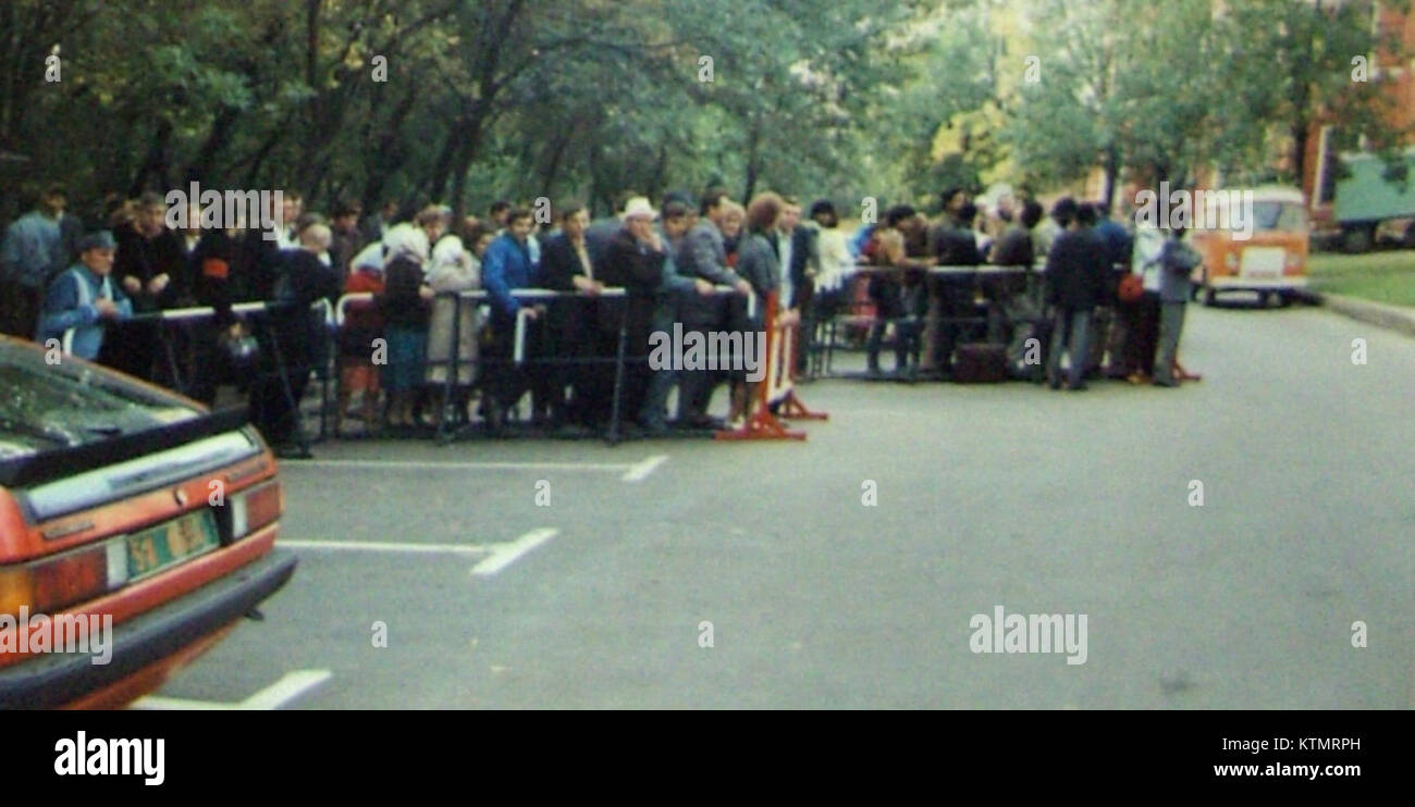 Ausreisebewerber fait référence à des personnes demandant l'autorisation de quitter l'ex-Union soviétique. Ces personnes cherchaient souvent à émigrer pour des raisons personnelles, religieuses ou politiques au cours du XXe siècle. Banque D'Images