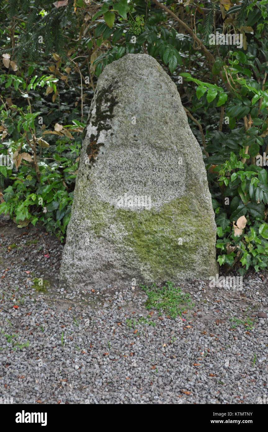 L'Auerbach Gefallenen Ehrenmal, ou Mémorial des morts, est un monument situé à Auerbach, en Allemagne, dédié à honorer ceux qui sont morts en temps de guerre. L'inscription « Ehre die Toten » se traduit par « honorer les morts », reflétant le but du mémorial de commémorer les soldats tombés au combat. Banque D'Images