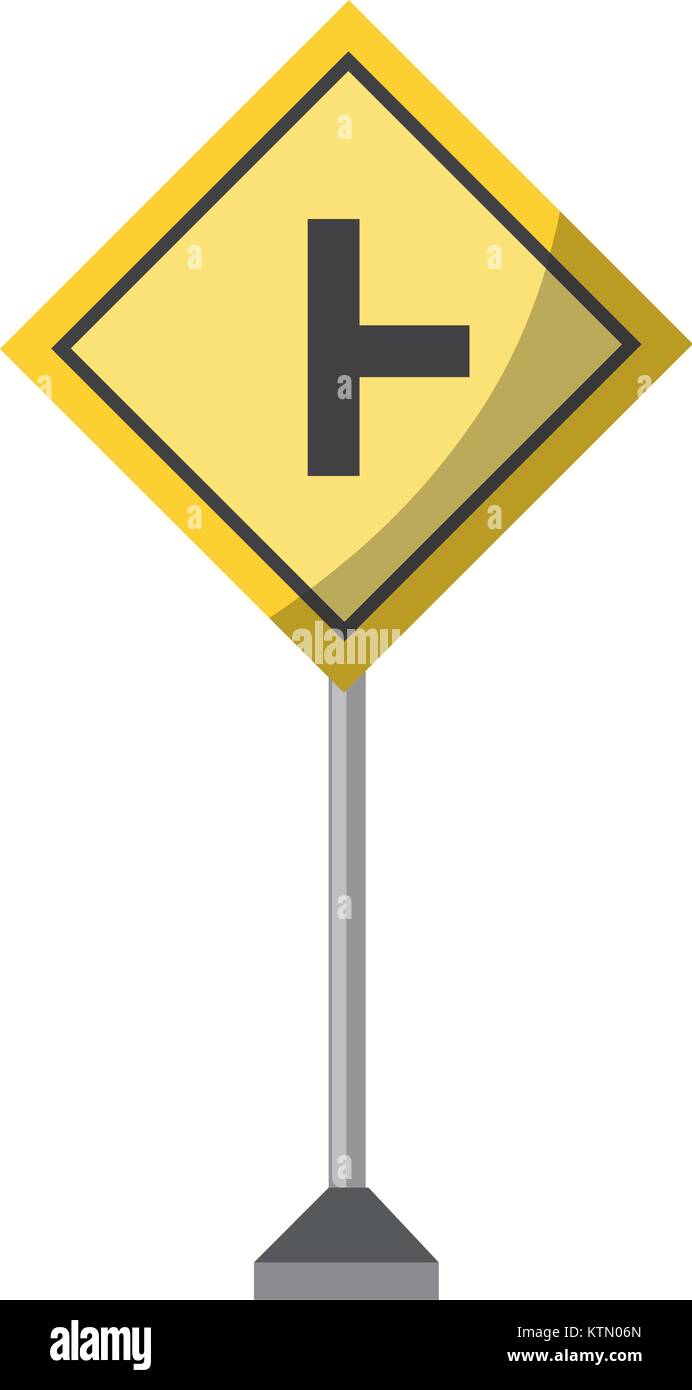 La conception des panneaux routiers d'avertissement Illustration de Vecteur