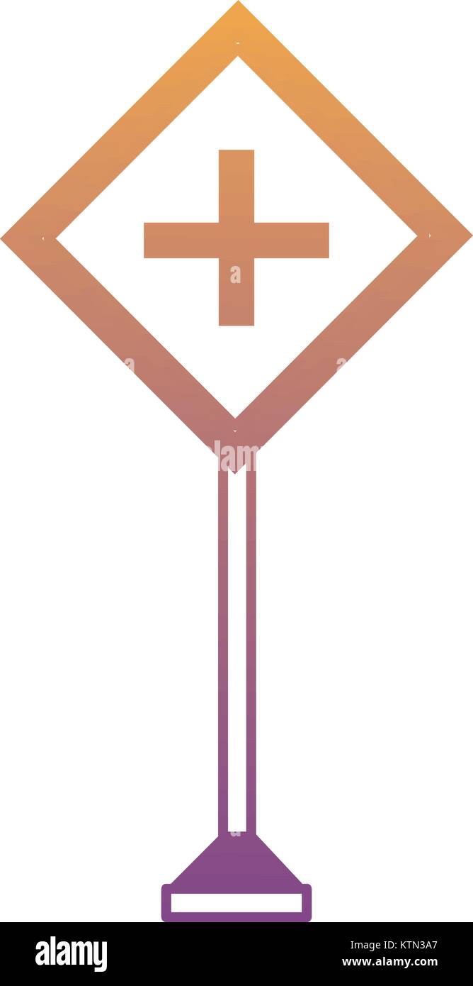 La conception des panneaux routiers d'avertissement Illustration de Vecteur