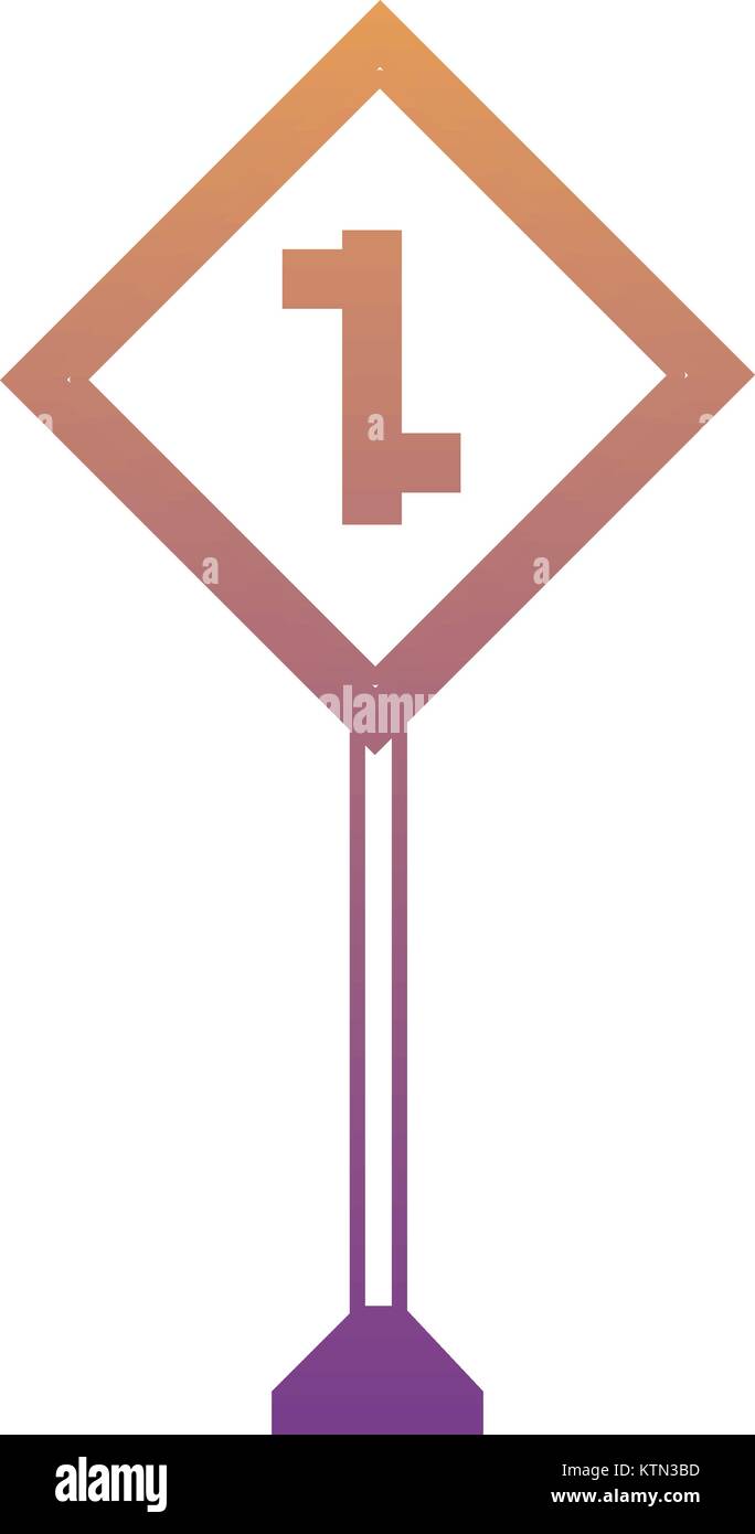 La conception des panneaux routiers d'avertissement Illustration de Vecteur