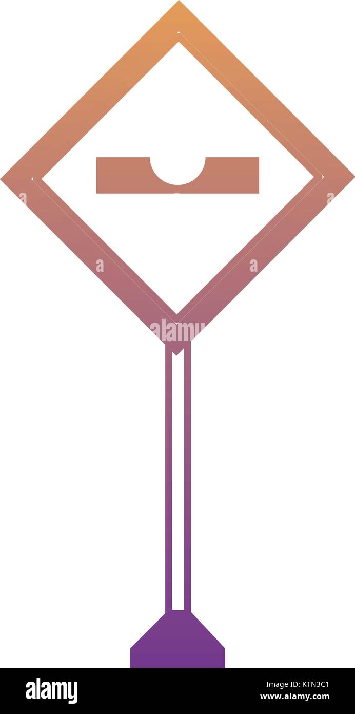 La conception des panneaux routiers d'avertissement Illustration de Vecteur