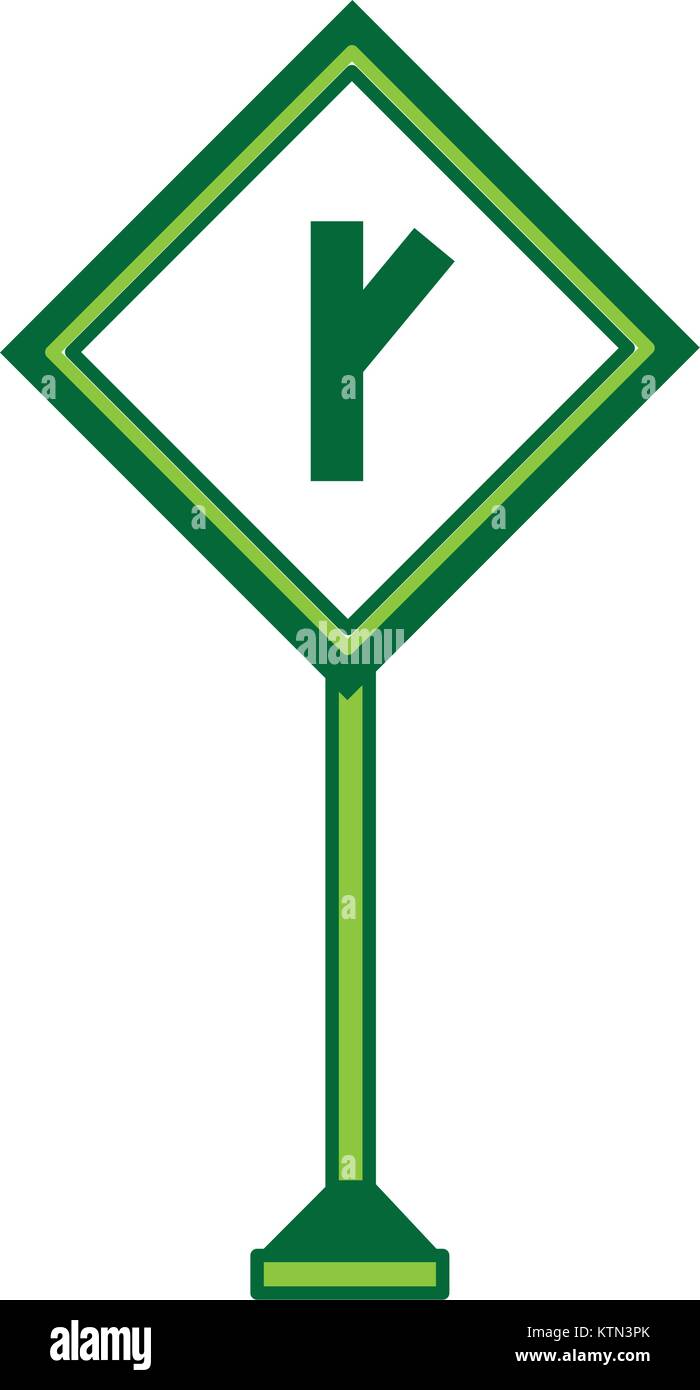 La conception des panneaux routiers d'avertissement Illustration de Vecteur