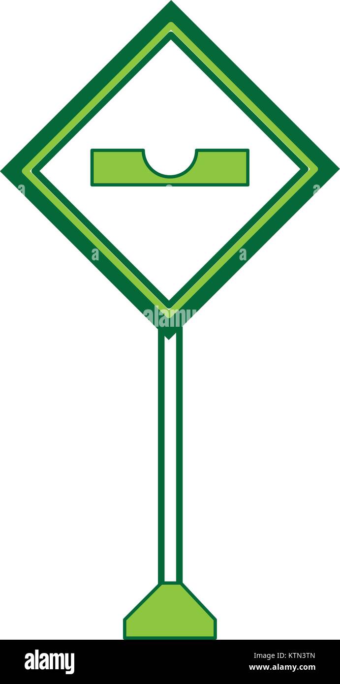 La conception des panneaux routiers d'avertissement Illustration de Vecteur