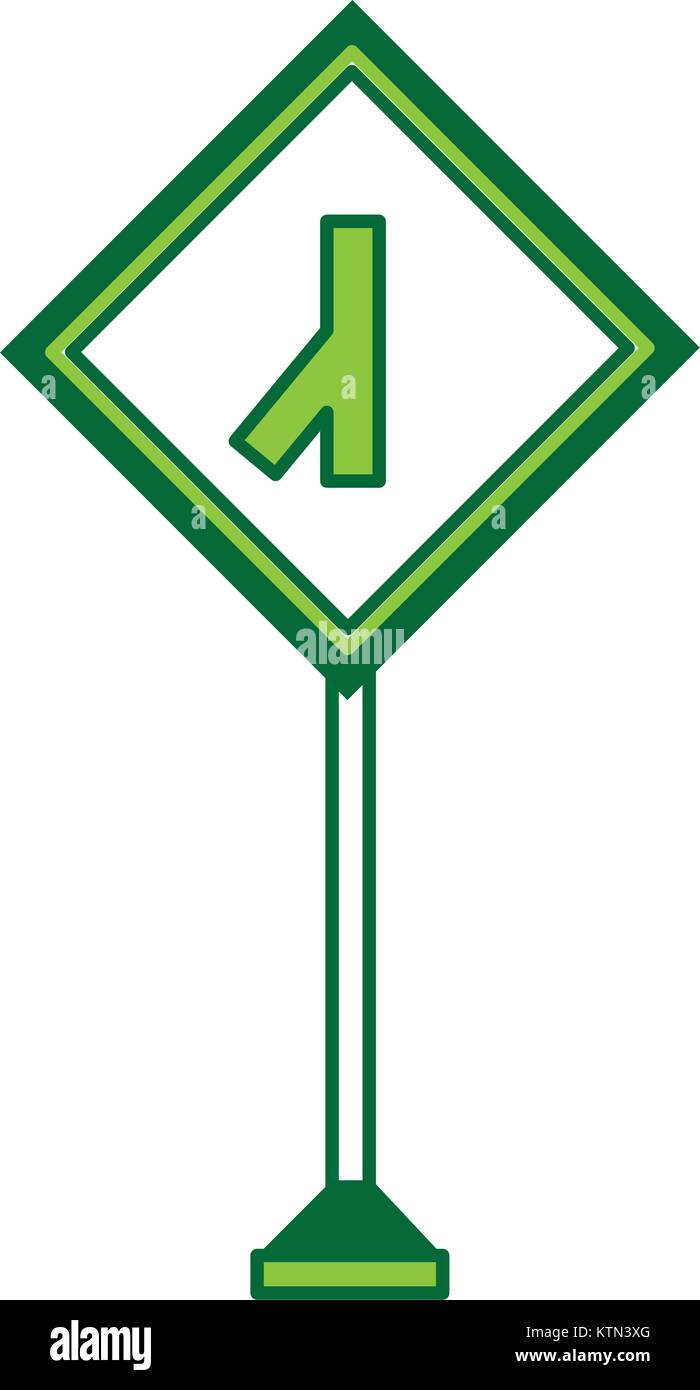 La conception des panneaux routiers d'avertissement Illustration de Vecteur