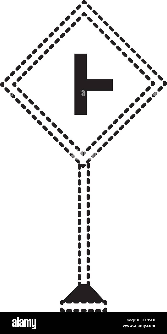 La conception des panneaux routiers d'avertissement Illustration de Vecteur