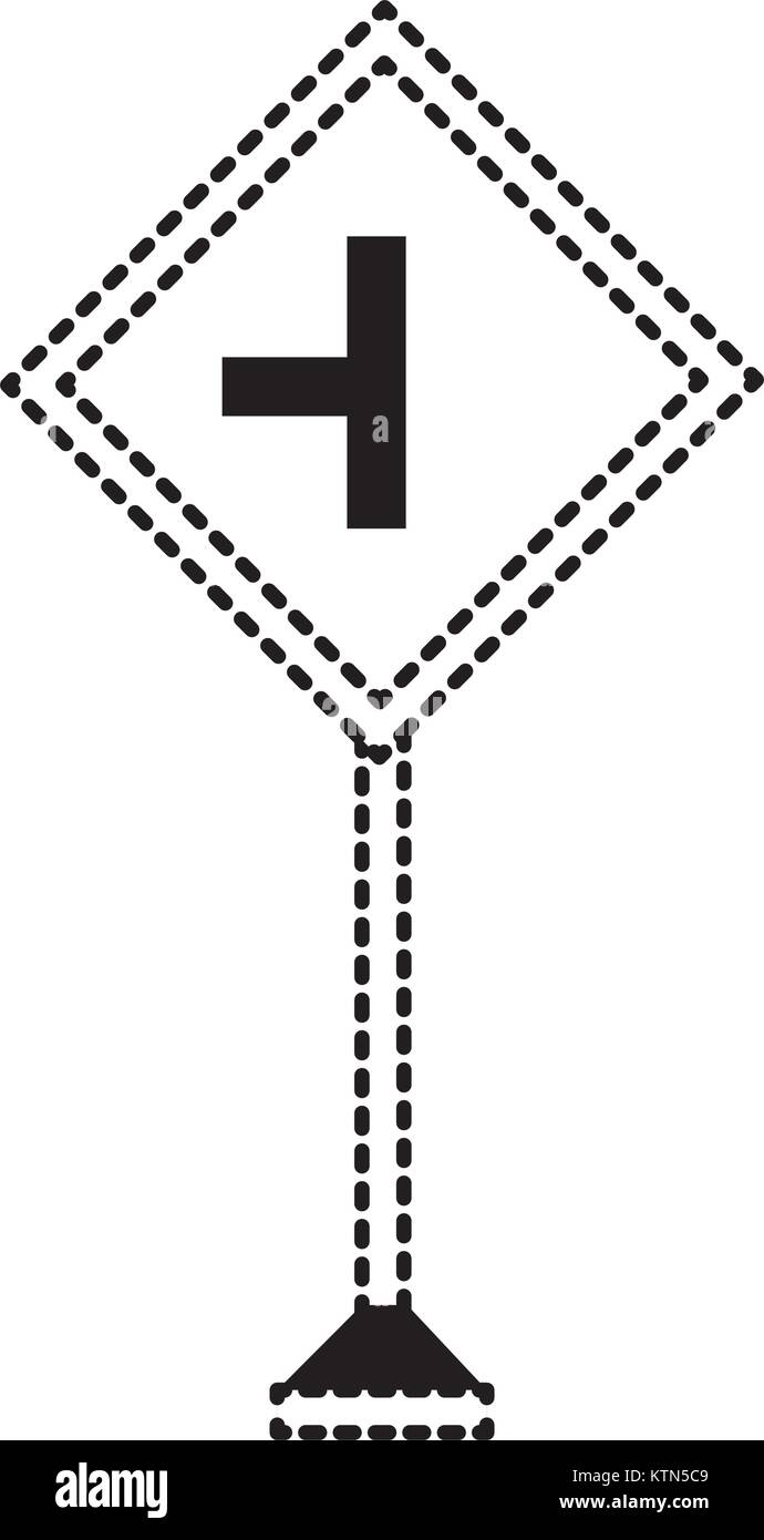 La conception des panneaux routiers d'avertissement Illustration de Vecteur