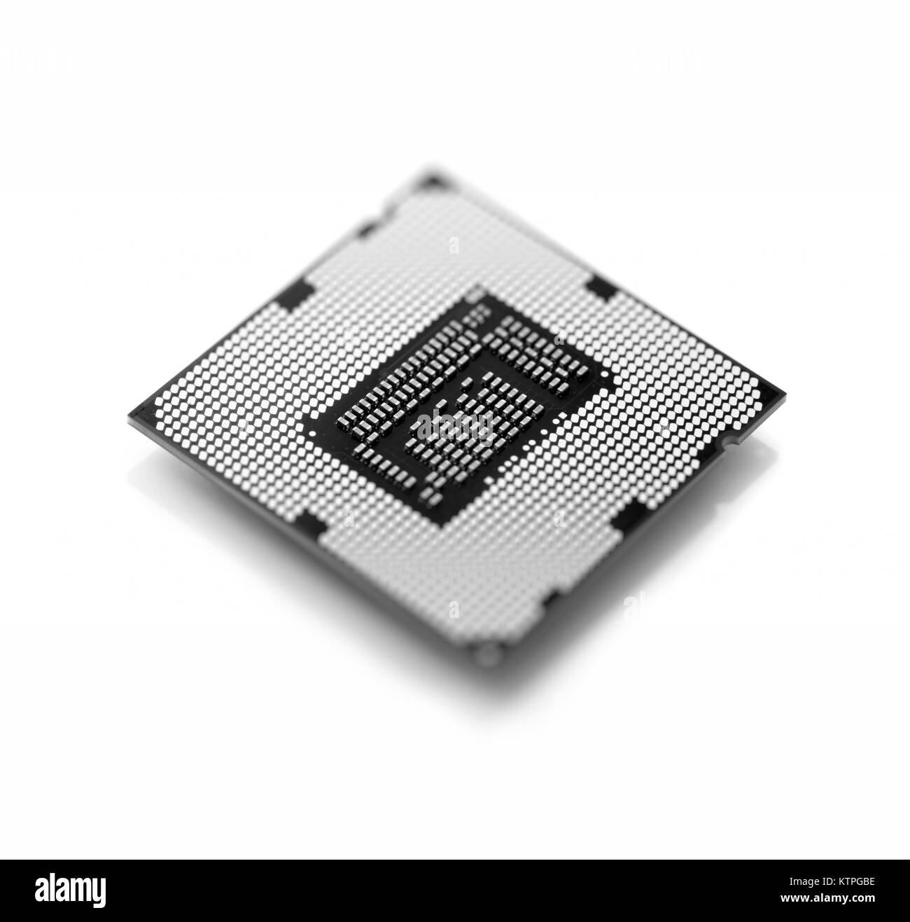 Unité centrale de traitement, faible profondeur de champ Banque D'Images