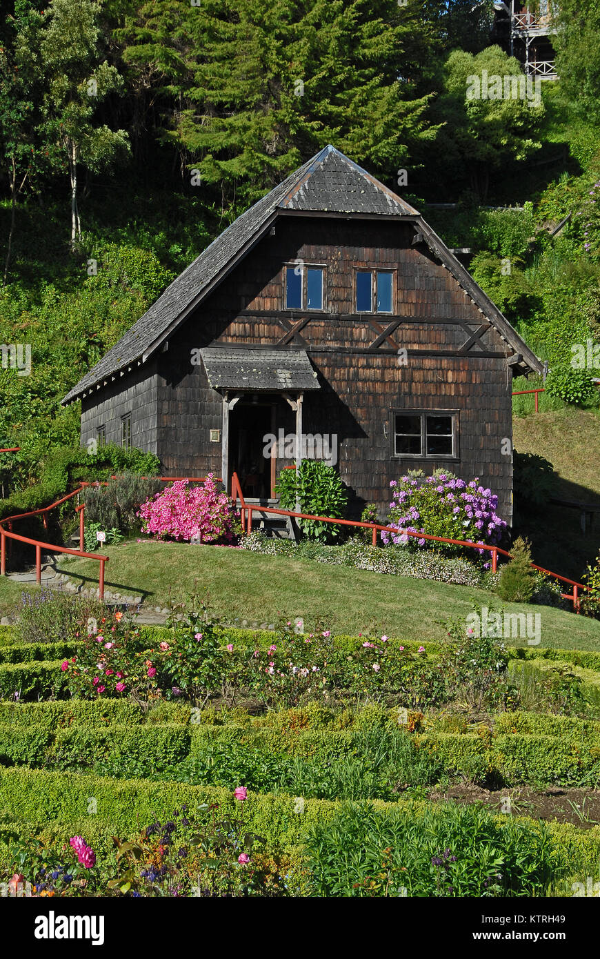 Colonisation allemande chili Banque de photographies et d’images à