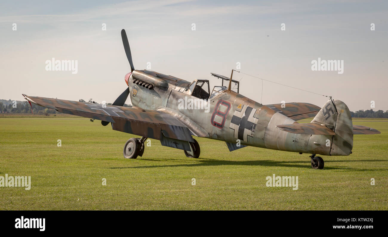 Buchon Duxford 2017 montrent la bataille d'Angleterre Banque D'Images