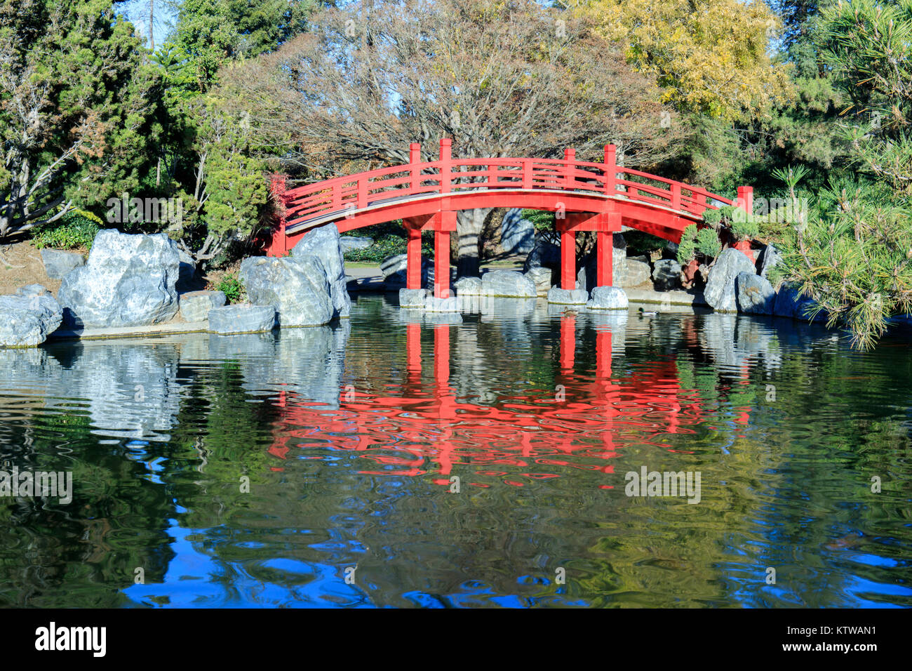 Jardin de l'amitié en japonais Kelley Park. Banque D'Images