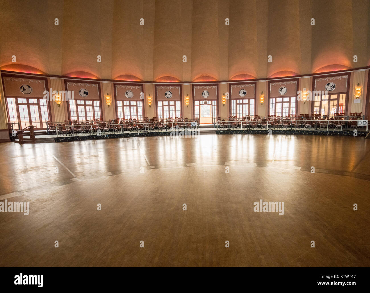 Bal à Art Déco Casino Avalon Banque D'Images