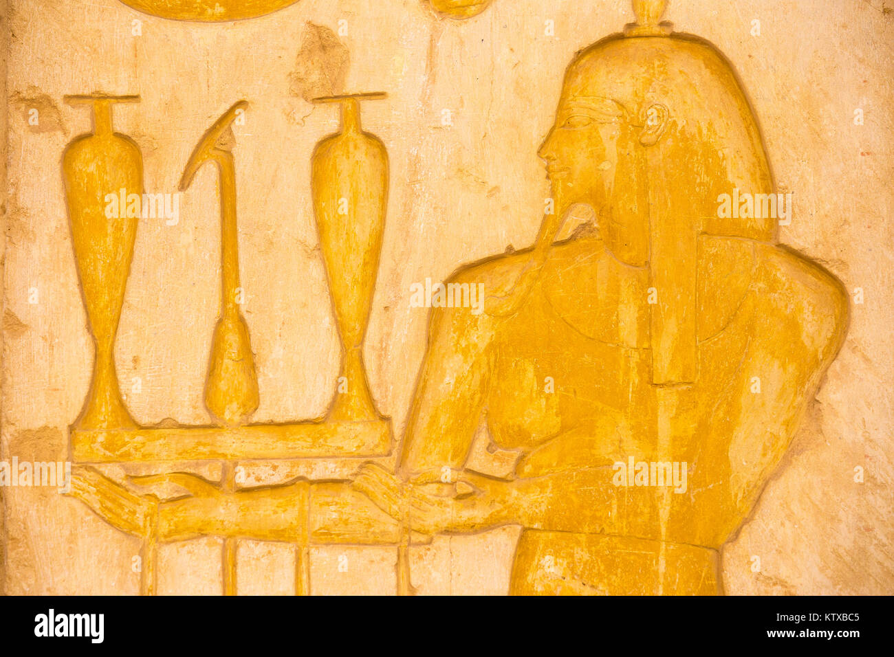 Temple d'Hatshepsout, UNESCO World Heritage Site, Cisjordanie, Luxor, Egypte, Afrique du Nord, Afrique Banque D'Images