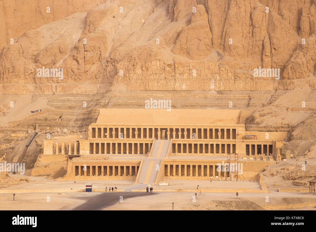 Temple d'Hatshepsout, UNESCO World Heritage Site, Cisjordanie, Luxor, Egypte, Afrique du Nord, Afrique Banque D'Images