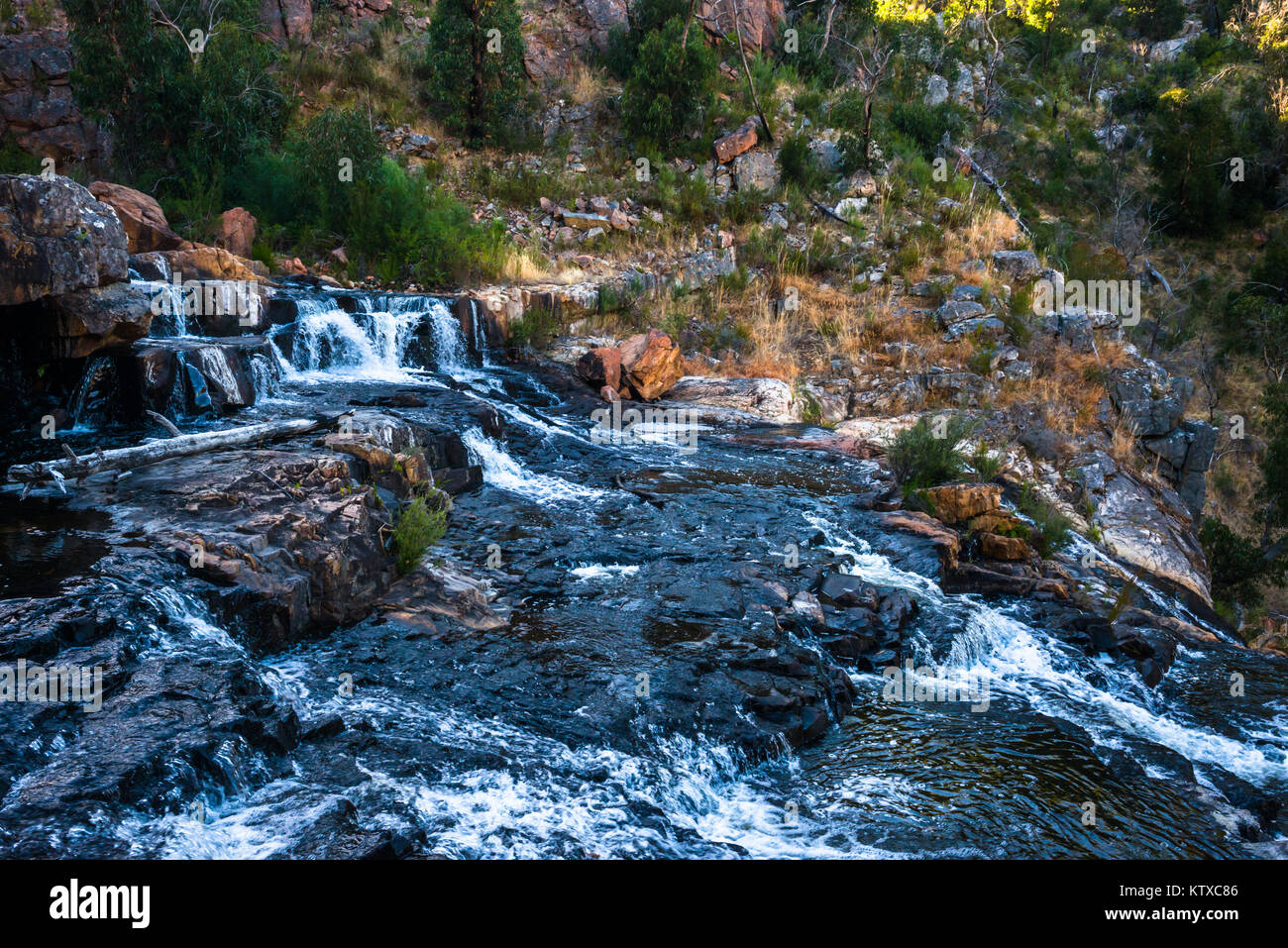 MacKenzie Falls dans le Parc National des Grampians, Victoria, Australie, Pacifique Banque D'Images