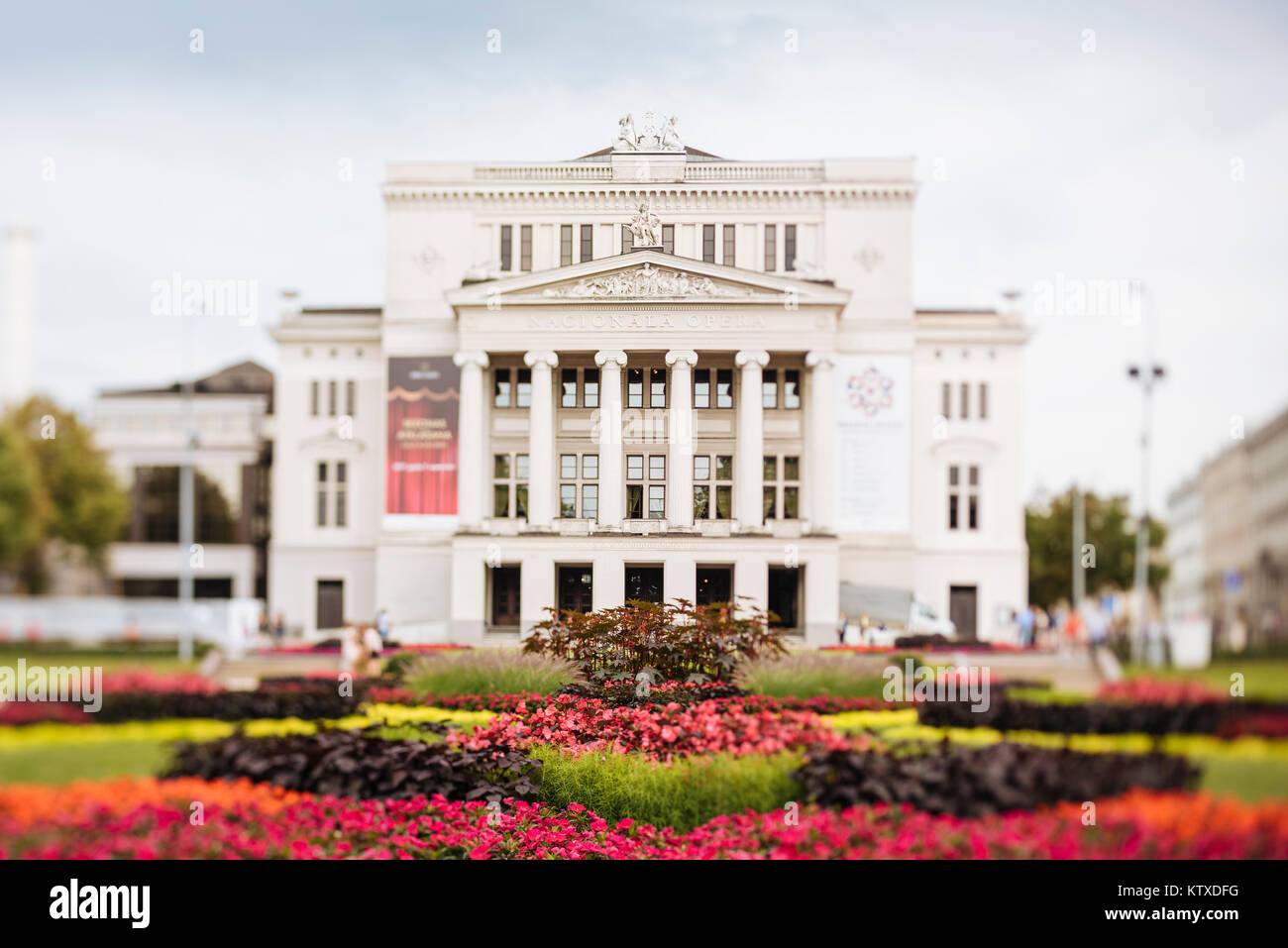 Opéra National de Lettonie, Riga, Lettonie, Pays Baltes, Europe Banque D'Images