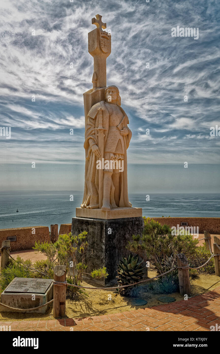 Cabrillo National Monument de la péninsule de Point Loma, San Diego, Californie Banque D'Images