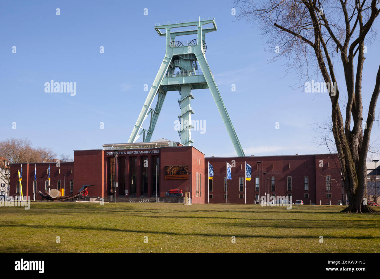 Musée allemand de la mine, de la Ruhr, Bochum, Rhénanie du Nord-Westphalie, Allemagne, Europe Banque D'Images