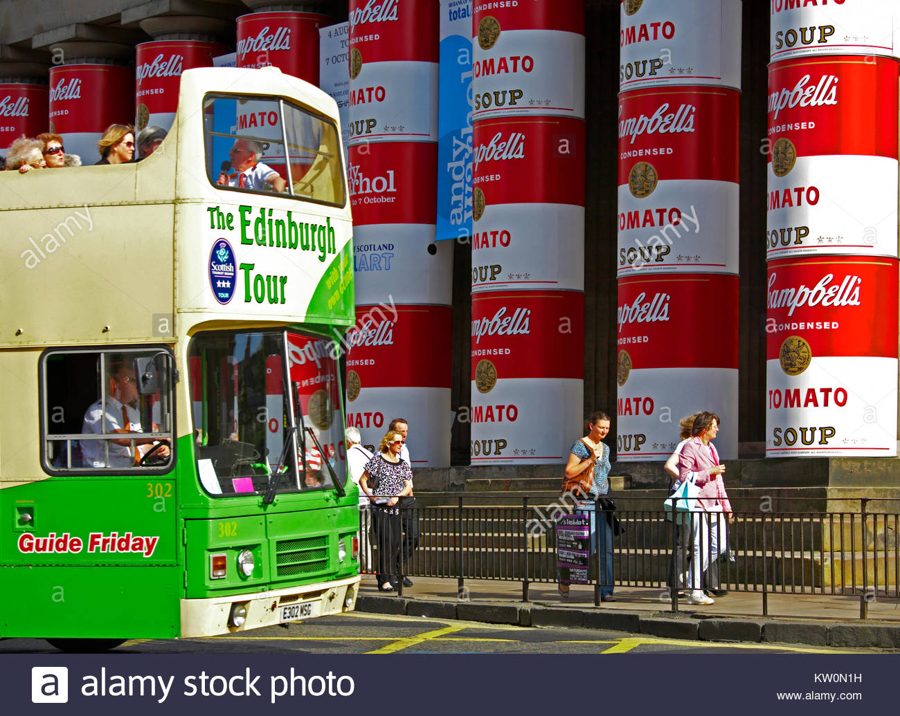 Exposition Andy Warhol, Royal Scottish Academy, Edimbourg Ecosse 2007 Banque D'Images