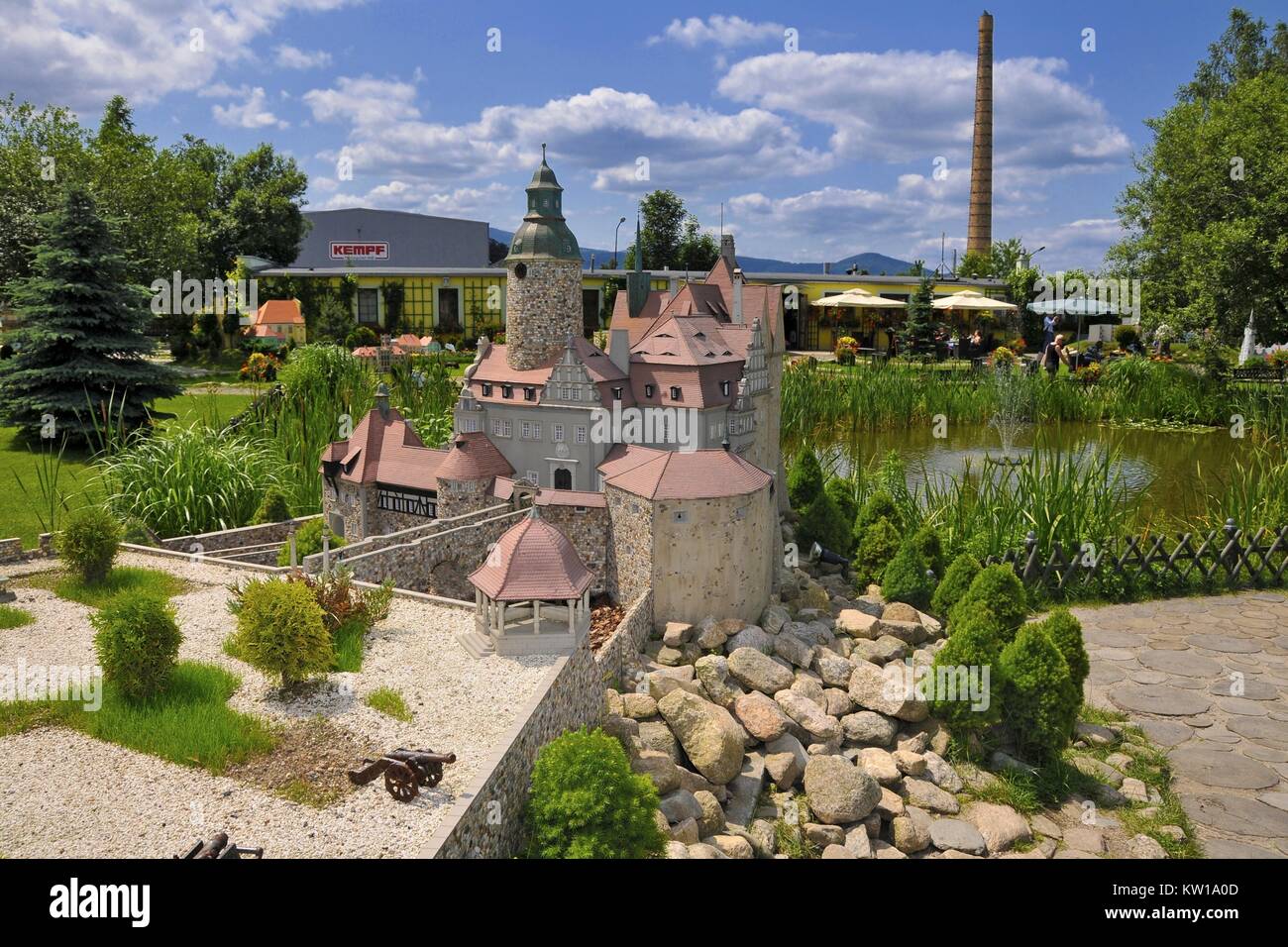 Parc Miniatures de la Basse Silésie Monuments. Kowary, Bassesilésie