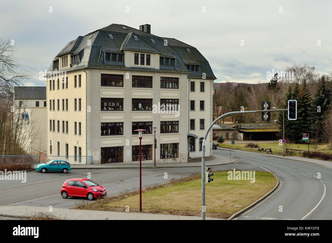 Freital, Potschappel, Dresde Sächsische Porzellanmanufaktur Banque D'Images