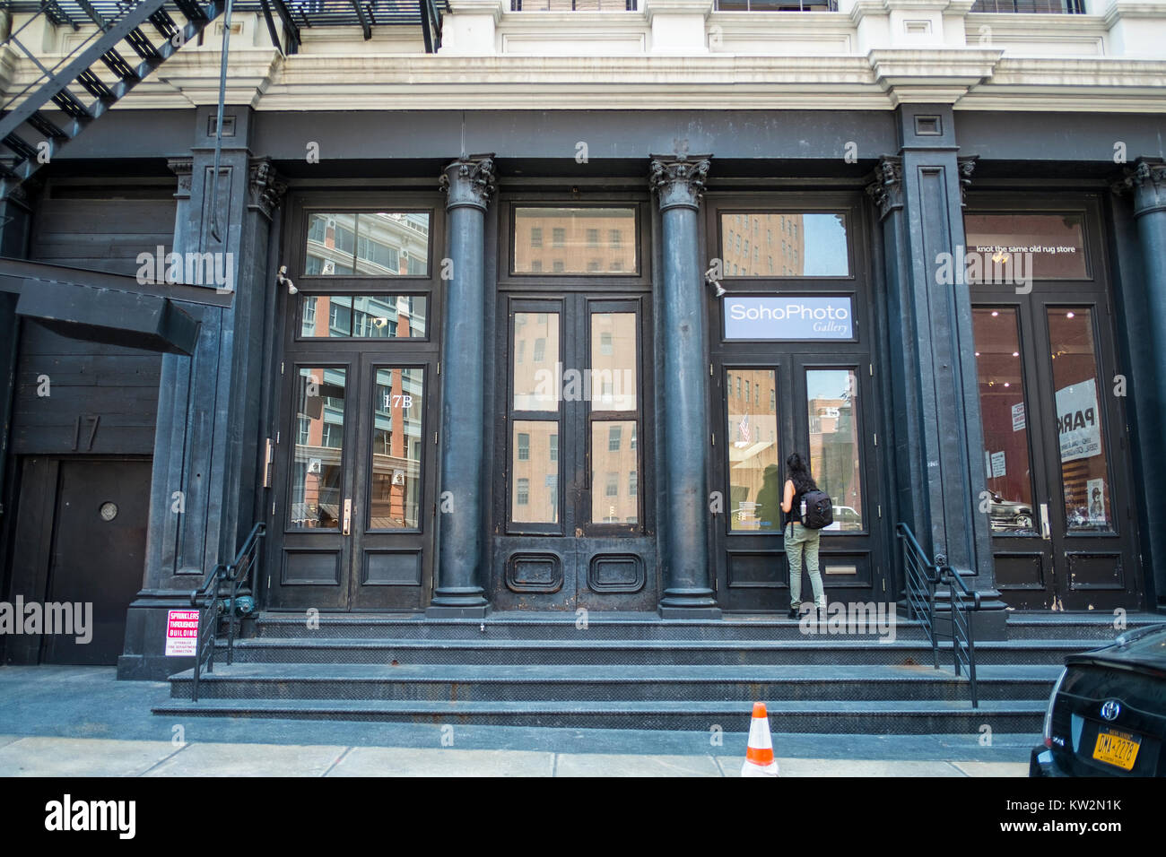 À la SohoPhotothèque de Soho, New York Banque D'Images