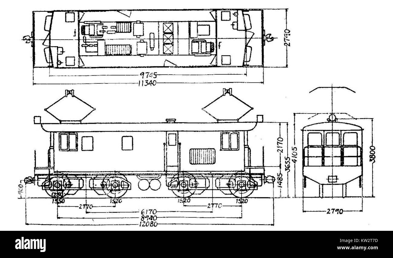 La JNR ED10 est un modèle de locomotive électrique utilisé par les chemins de fer nationaux japonais (JNR). Il représente une période importante dans l'histoire ferroviaire japonaise, faisant partie de la modernisation d'après-guerre du réseau ferroviaire japonais. Banque D'Images