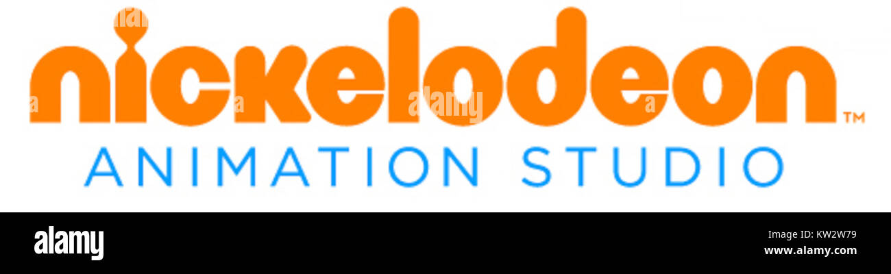 Logo Nickelodeon Animation Studio Banque D'Images