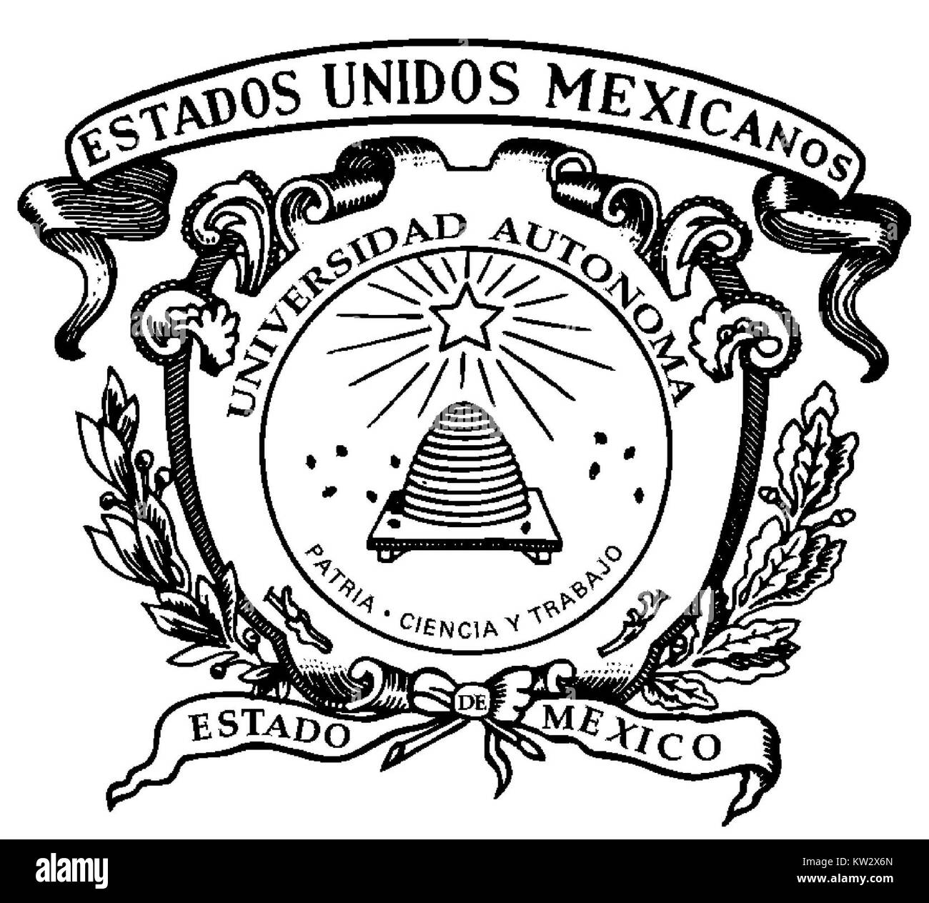 UAEMEX est une société de transport basée au Mexique, offrant divers services dans le domaine du transport de passagers. Connue pour sa flotte d'autobus, la compagnie joue un rôle majeur dans le réseau de transport public mexicain. Banque D'Images