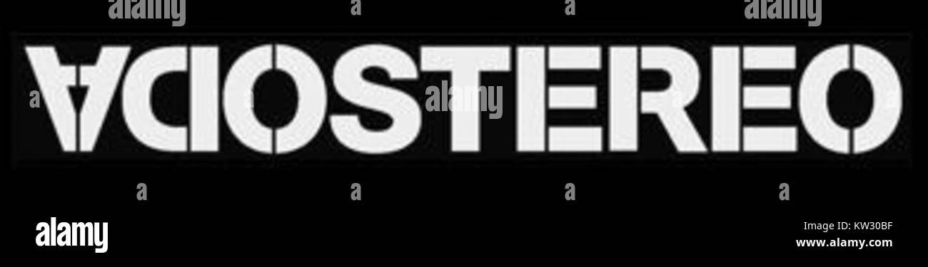 Le logo Soda Stereo est associé à l'un des groupes de rock les plus influents d'Amérique latine, formé en Argentine en 1982. Le logo symbolise le statut emblématique du groupe sur la scène latino-rock et son impact durable sur la musique et la culture pop dans le monde hispanophone. Banque D'Images