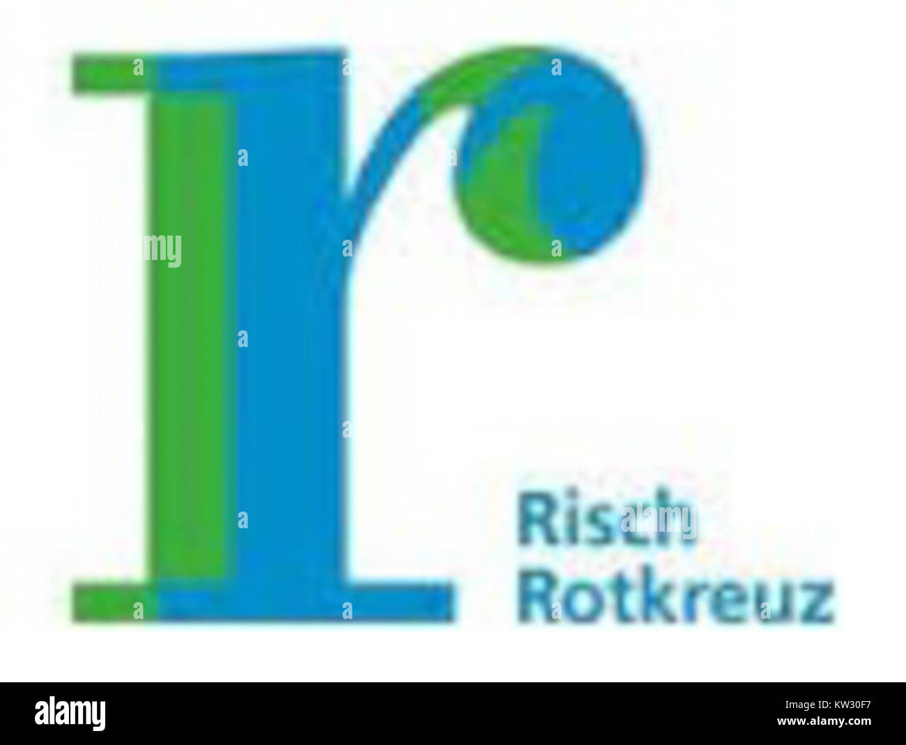 Le logo de 2016 pour Gde Risch, un design connu pour son style moderne et sa simplicité, représentant la marque et l'identité de l'entreprise. Banque D'Images