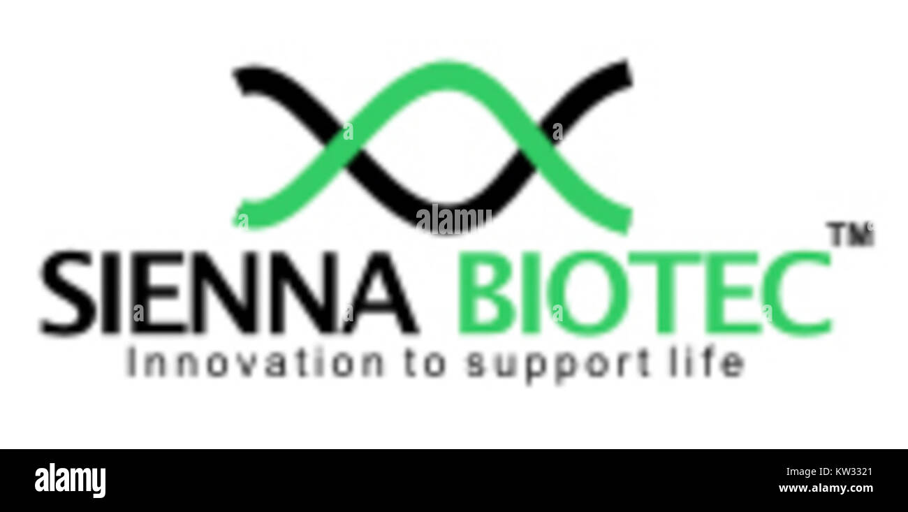 Sienna Biotech est une société de biotechnologie connue pour ses innovations dans le domaine de la recherche médicale et de la biotechnologie. L'entreprise se concentre sur le développement de solutions thérapeutiques et l'avancement des sciences de la santé. Banque D'Images
