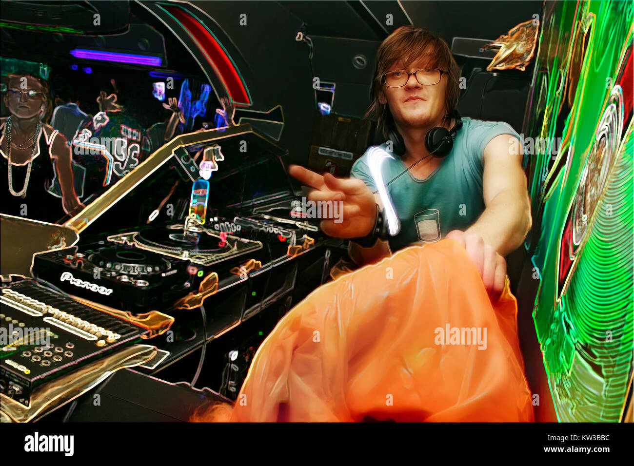 Si la bonne humeur est fait Banque D'Images