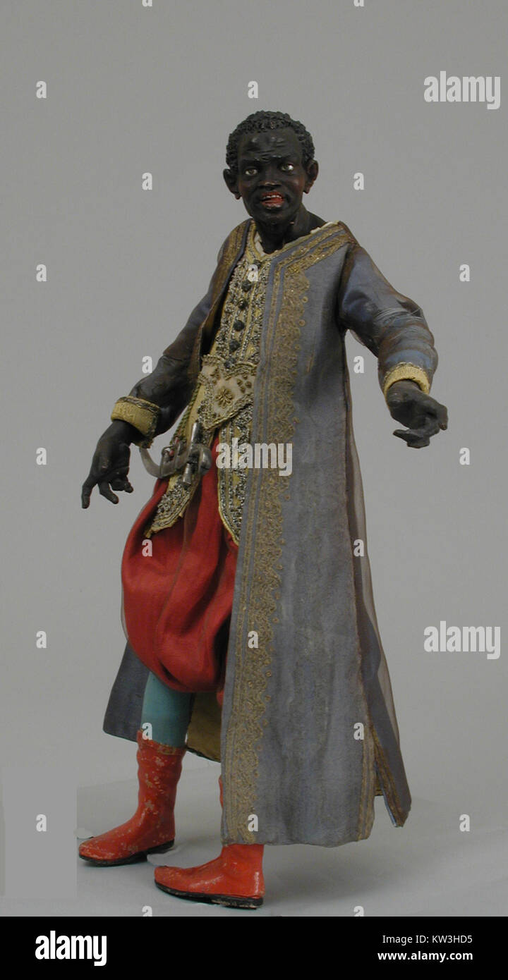 'Black King' est une œuvre d'art de la collection MET, identifiée avec le code MET LC 1977 272 002. La pièce reflète des thèmes liés au patrimoine africain et à l’identité culturelle. Banque D'Images