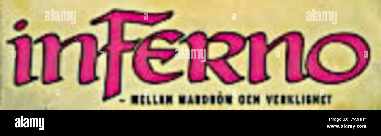 Inferno est un film réalisé par John Frankenheimer en 1992, centré autour d'une narration suspensive avec un accent sur le désastre et la survie. Il combine action et drame intense. Banque D'Images