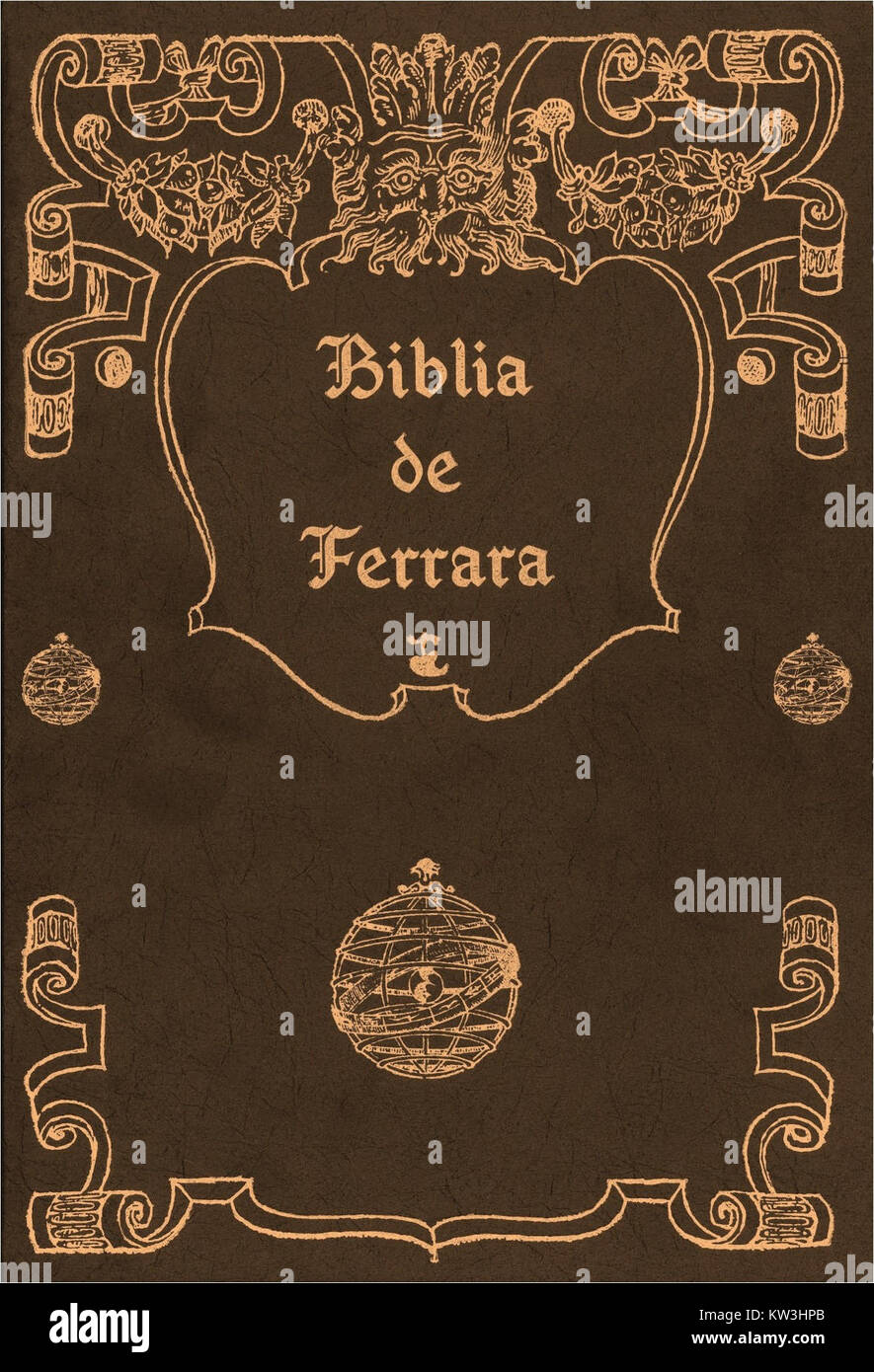 Biblia de Ferrara Las Banque D'Images