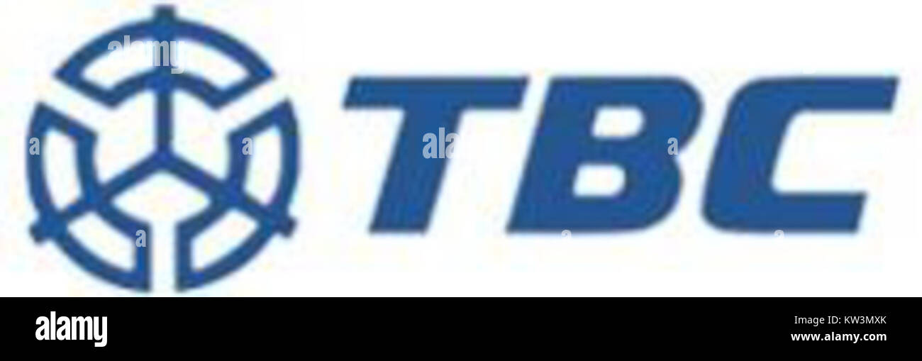 Le logo de la Tongyang Broadcasting Company représente un réseau de télévision sud-coréen, connu pour ses contenus médiatiques et ses services de radiodiffusion. Banque D'Images