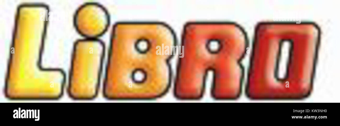 LibroLOGO est une représentation graphique du logo de la marque Libro. Le logo est un symbole de l'identité de la marque, reflétant ses valeurs, ses produits et sa présence sur le marché. Banque D'Images