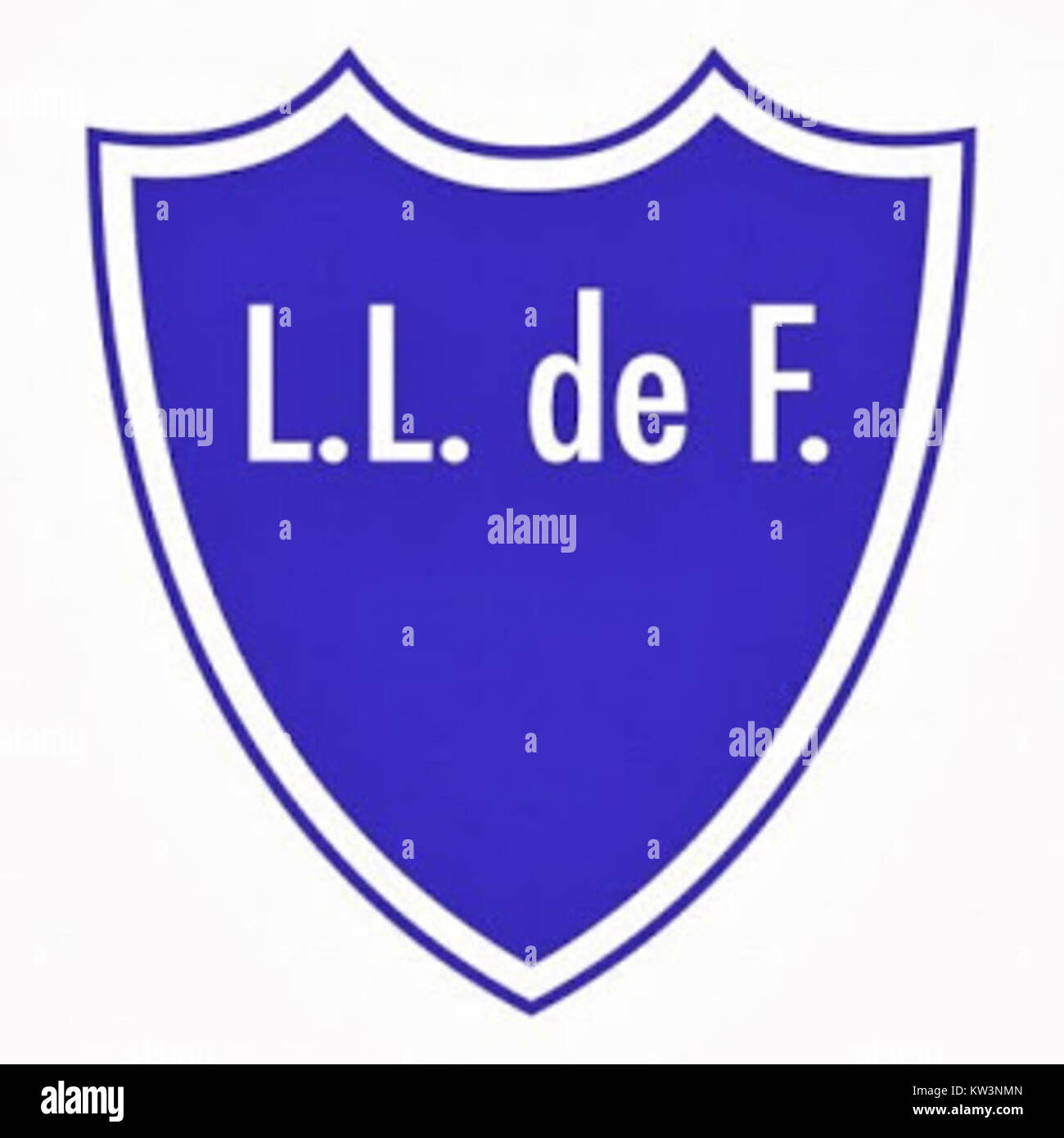 La Liga Lujanense de FÃºtbol est une ligue régionale de football de Buenos Aires, en Argentine, fondée le 4 août 1925, supervisant les compétitions locales de football dans la région de LujÃ¡. Banque D'Images