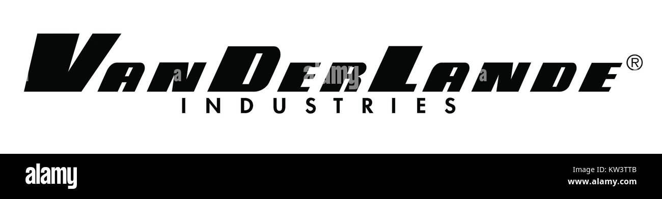 Le logo de Vanderlande Industries, une entreprise spécialisée dans les systèmes automatisés de manutention de matériaux. Vanderlande conçoit et fabrique des solutions d’automatisation logistique pour les aéroports, les entrepôts et les centres de distribution. Leurs technologies optimisent l'efficacité dans la manutention des matériaux, fournissant des services à l'échelle mondiale pour diverses industries. Banque D'Images