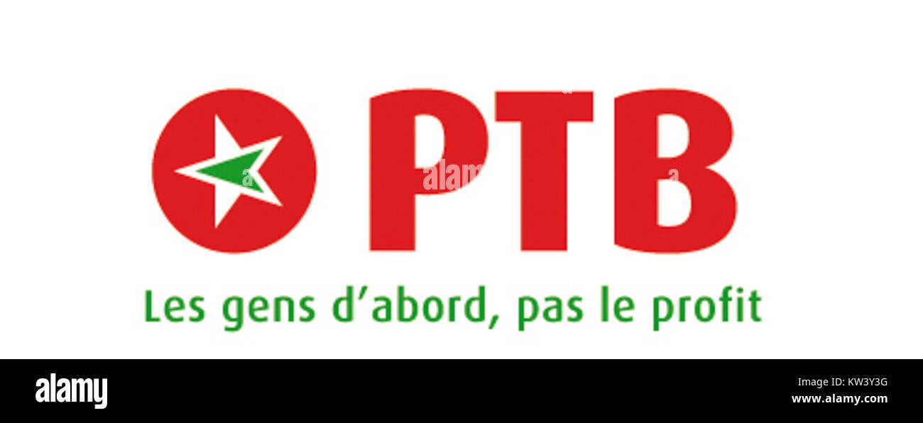 Le logo PTB de 2015 dans PMS361rgb représente l'identité visuelle de marque de l'organisation, en utilisant un code couleur spécifique pour sa conception. Il met en valeur les tendances du design moderne et les stratégies de marque. Banque D'Images