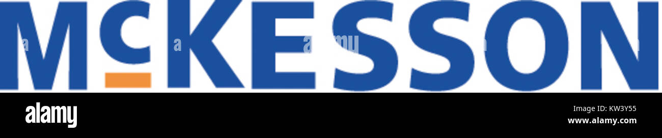 Le logo McK en deux couleurs représente l'image de marque de McKinsey & Company, une société de conseil en gestion mondiale connue pour fournir des conseils stratégiques et organisationnels aux entreprises du monde entier. Banque D'Images