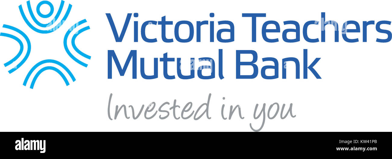 Le logo de la banque mutuelle enseignants Victoria 2015 Banque D'Images