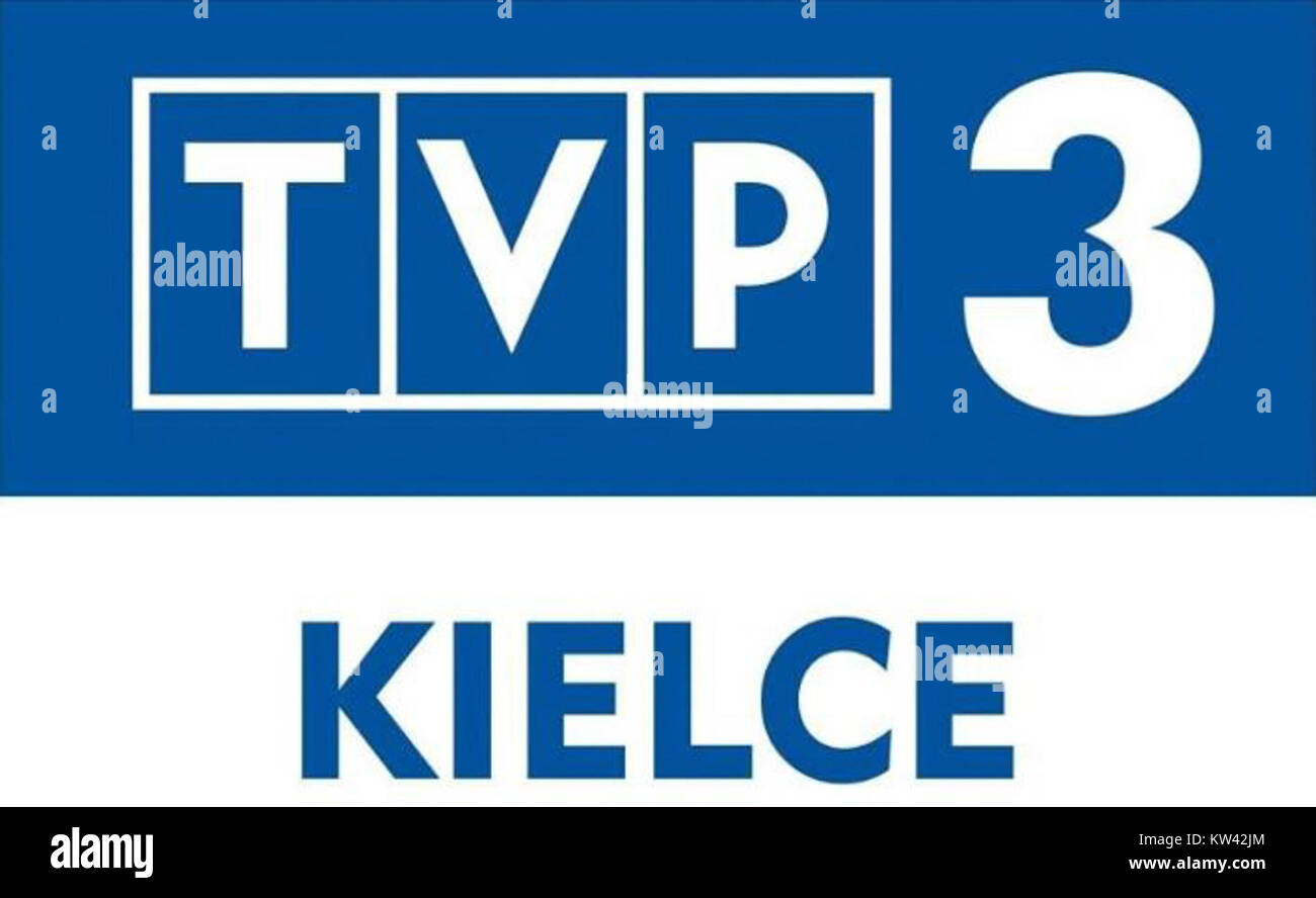 TVP3 Kielce est une branche régionale du radiodiffuseur national polonais, qui fournit des nouvelles locales, des divertissements et des émissions culturelles aux téléspectateurs de la région de Kielce en Pologne. Banque D'Images