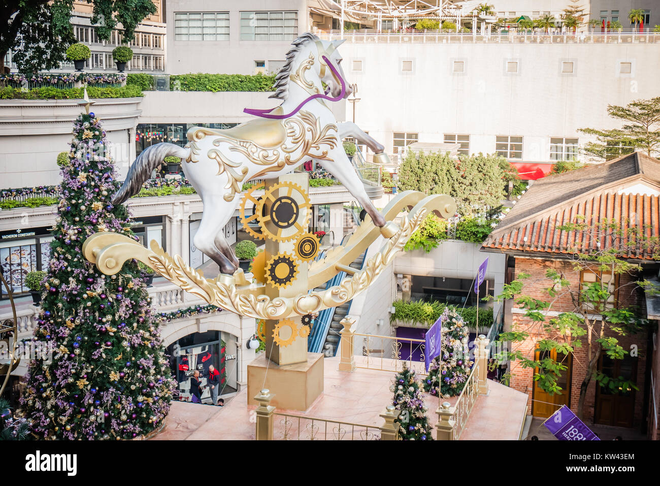 1881 hong kong heritage est le luxe shopping mall à Tsim Sha Tsui, Kowloon Banque D'Images