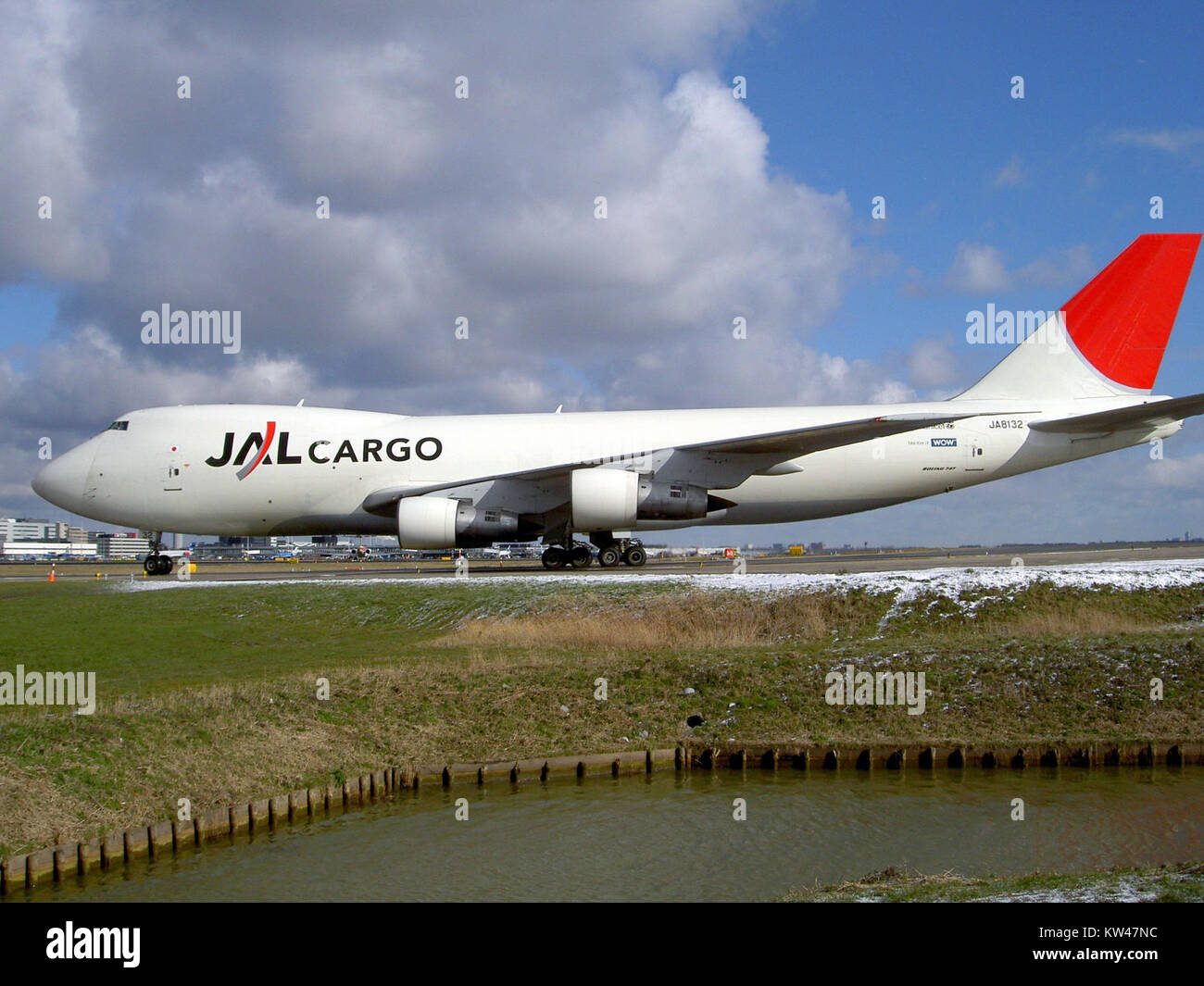 Boeing 747-246F - Japan Airlines (JAL) Cargo JA8132 Amsterdam Schiphol (AMS  - EHAM Photo Stock - Alamy