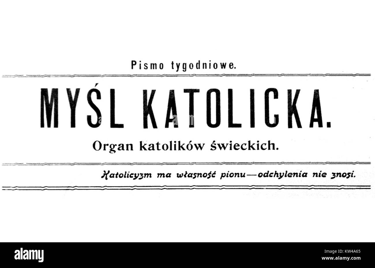 Myslkatolicka fait référence à un terme ou à un lieu probablement lié à un contexte historique ou culturel, mais d'autres détails ne sont pas clairs. Le terme peut être associé à des éléments culturels, religieux ou historiques spécifiques. Banque D'Images