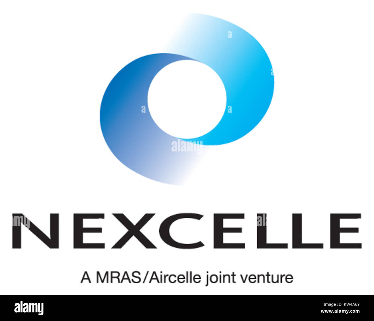 Le logo Nexcelle, au design vert, représente une entreprise spécialisée dans la technologie aéronautique. Il reflète l'accent mis par la marque sur l'ingénierie de pointe et l'innovation dans l'industrie aérospatiale. Banque D'Images