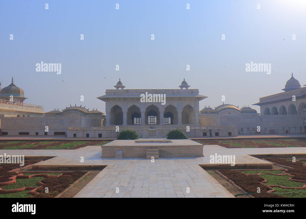 Anguri Bagh jardin architecture historique du fort d'Agra Agra Inde Banque D'Images